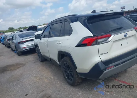 2022 Toyota Rav4 Xse Hybrid из США, поврежденный, VIN 4T3E6RFV0NU068779
